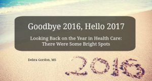 Looking Back on the Year in Health Care: There Were Some Bright Spots